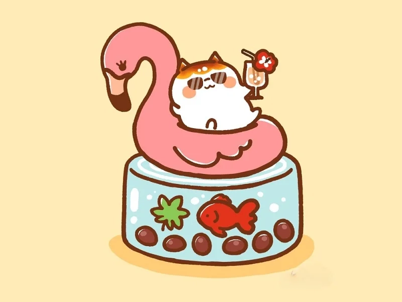 Ghim ngay bộ chibi meo cực dễ thương cực hot