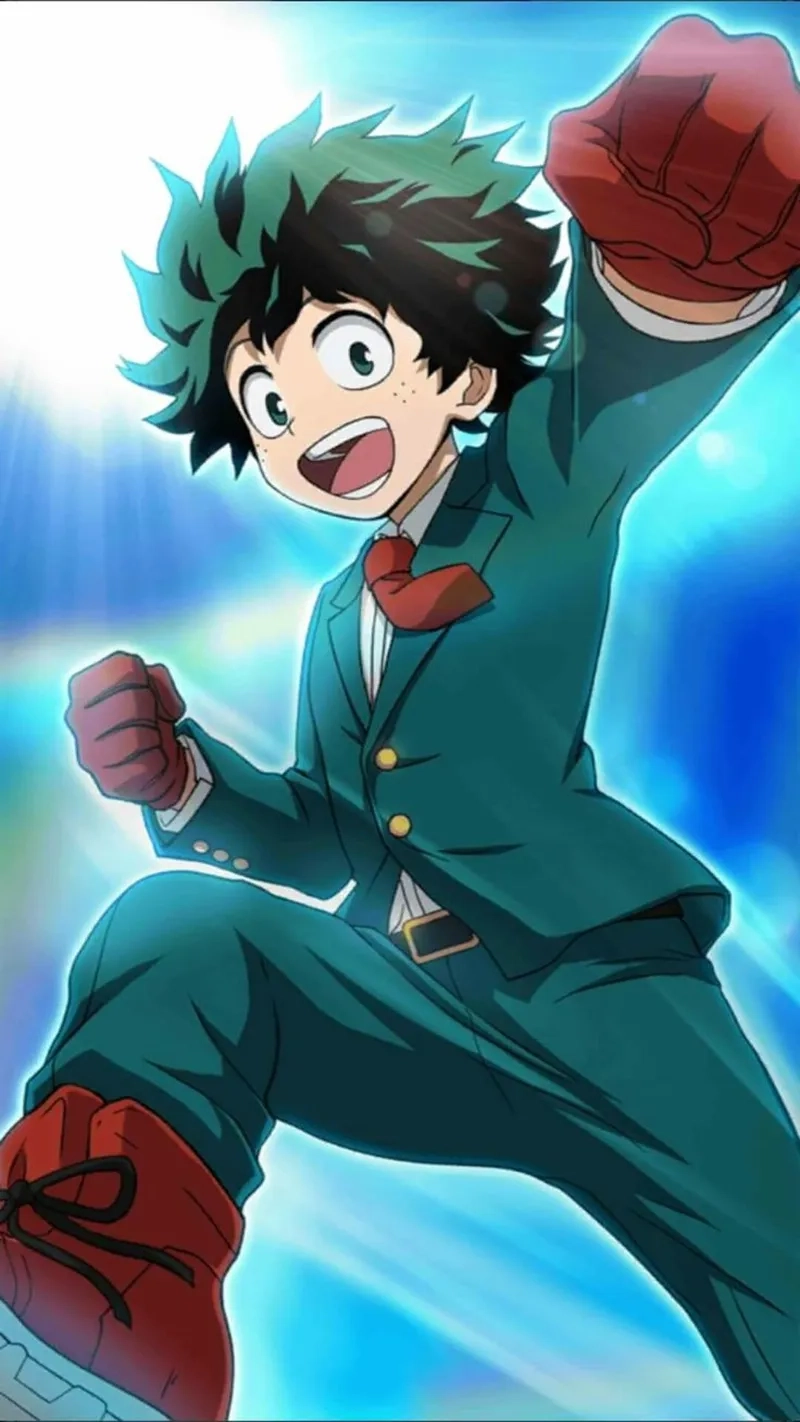 Izuku Midoriya là hình mẫu anh hùng lý tưởng
