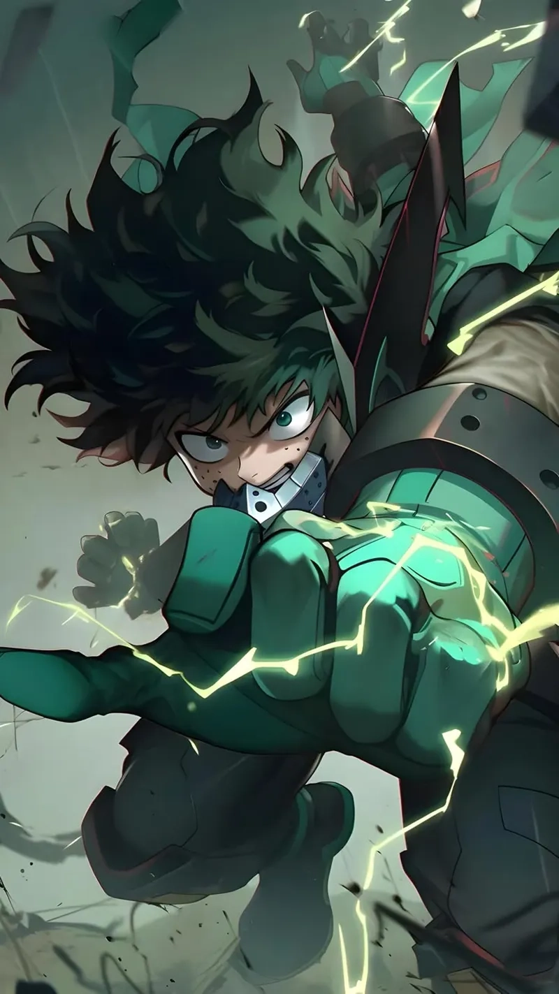 Anime Midoriya luôn gây ấn tượng mạnh mẽ
