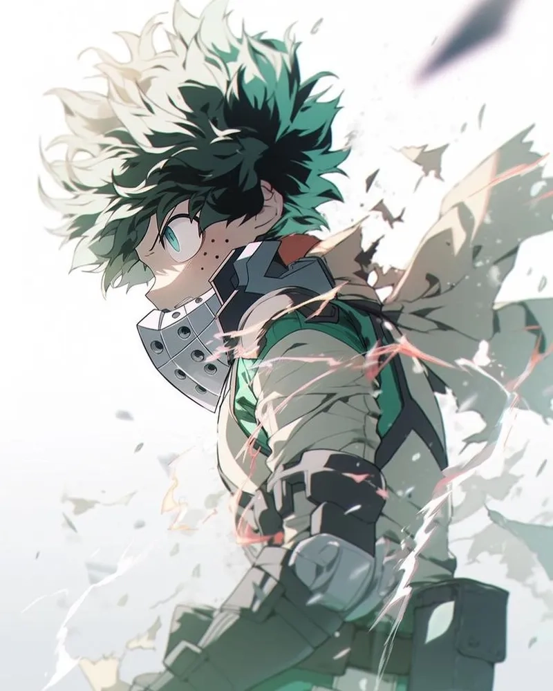 Khám phá tất cả Midoriya quirks trong cuộc chiến