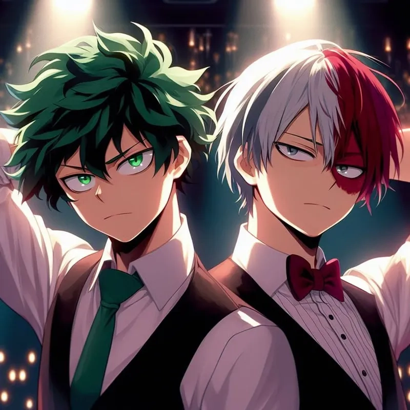 Cặp đôi Midoriya x Todoroki luôn gây ấn tượng mạnh
