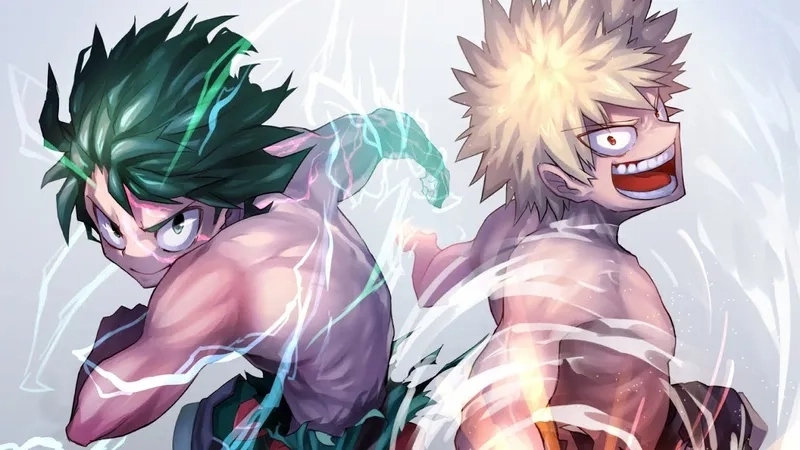 Bakugou Midoriya mang đến cuộc chiến không khoan nhượng