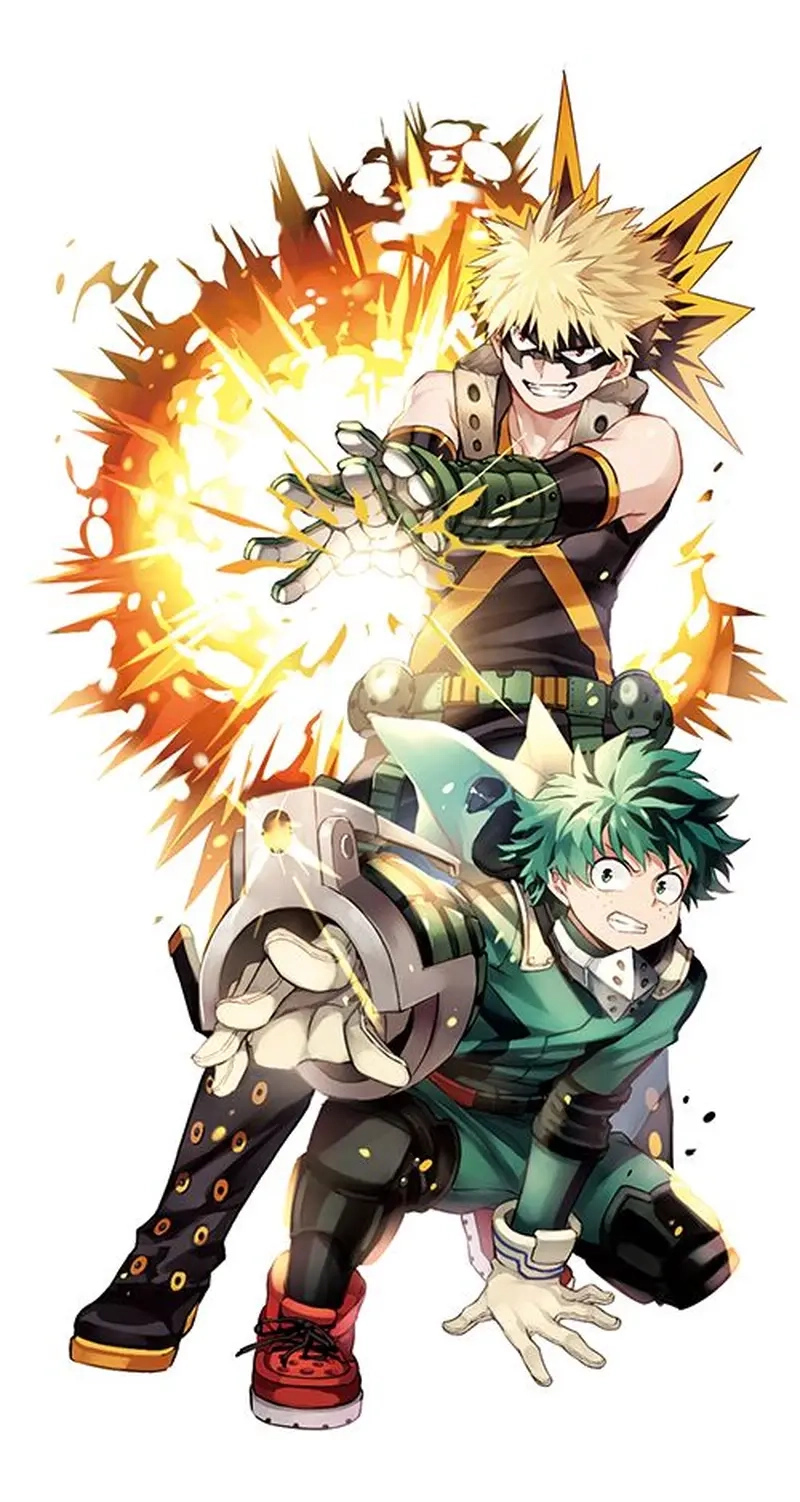Bakugou x Midoriya là trận đấu đầy cảm xúc trong My Hero Academia