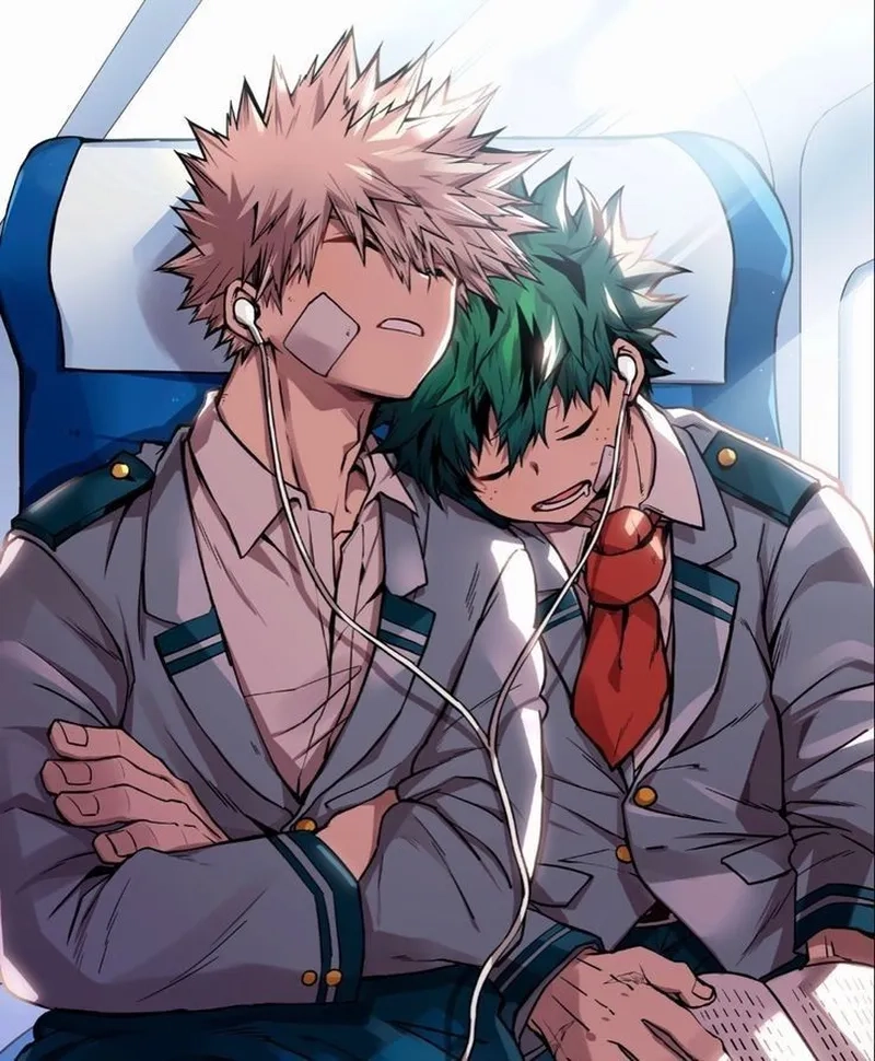 Midoriya x Bakugou là cuộc đối đầu không thể thiếu trong anime