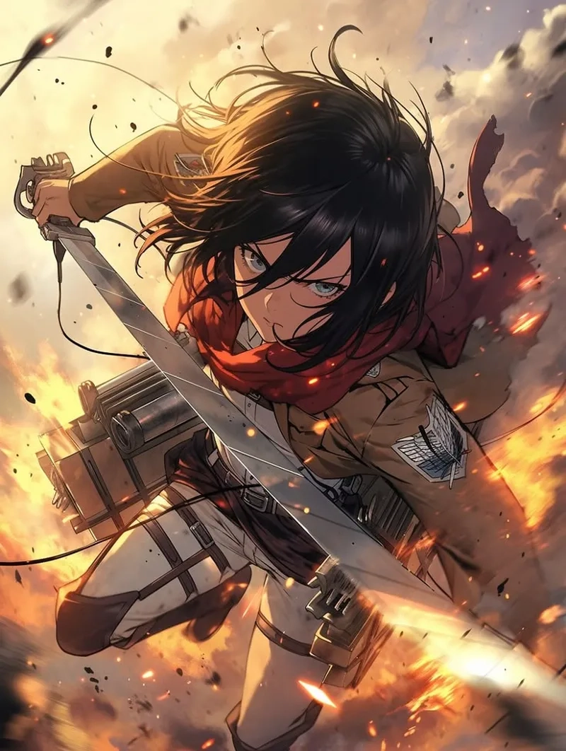 Chúc Mikasa birthday hạnh phúc với những bức ảnh tuyệt vời
