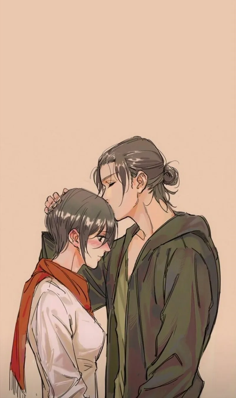 Mikasa và Eren luôn khiến trái tim fan 