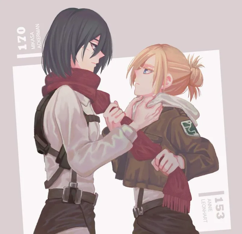 Mikasa x Annie là cuộc chiến mà mỗi fan đều mong đợi được chứng kiến