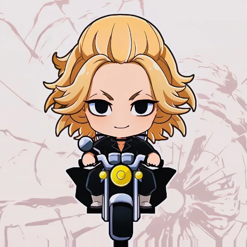 Khám phá hình ảnh cute anime mikey chibi ngọt ngào và đầy màu sắc