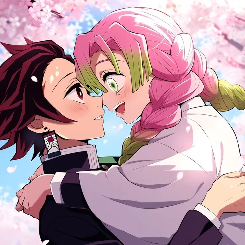 Những khoảnh khắc đặc biệt của Tanjiro Mitsuri trong anime