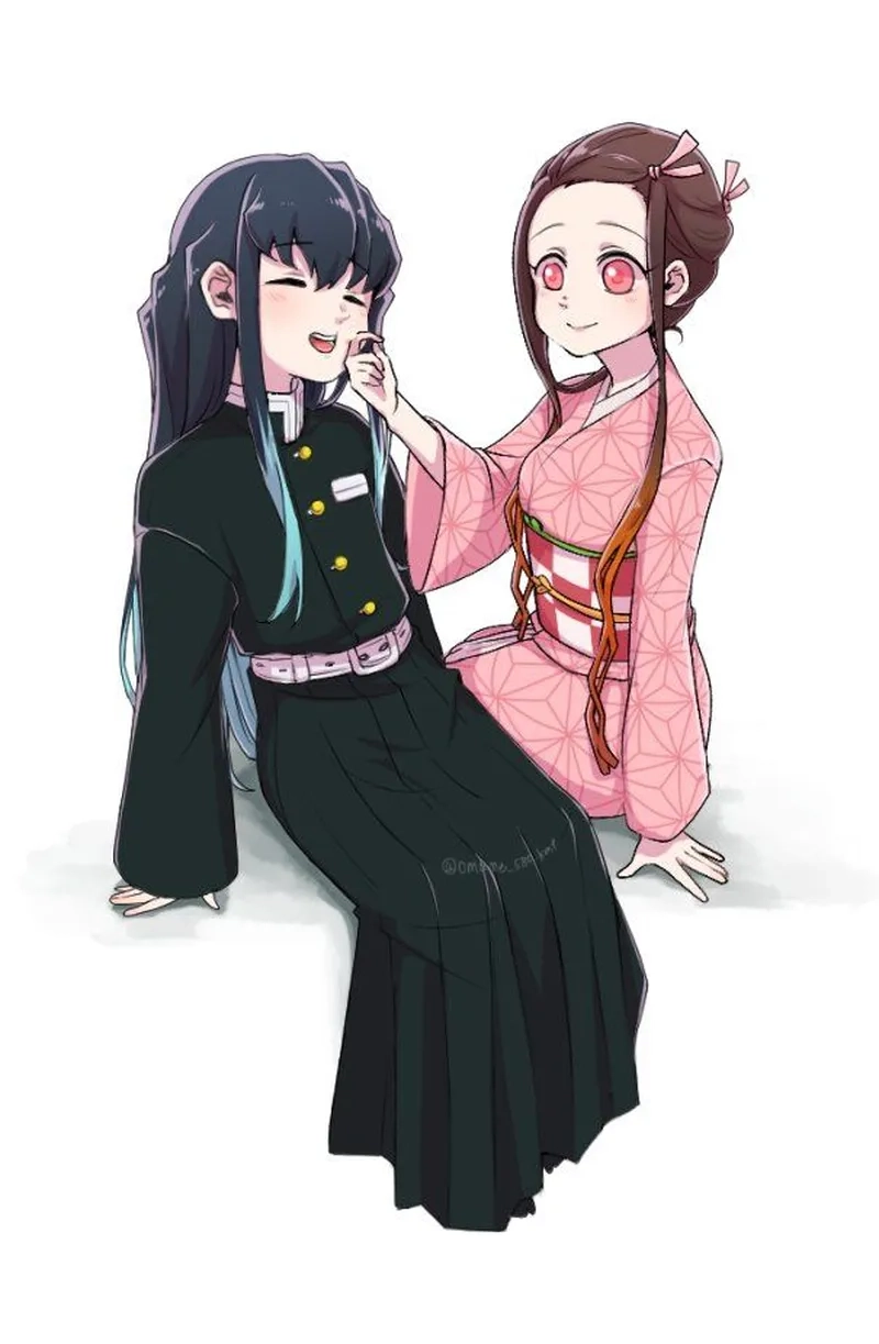 Fan phát cuồng với combo Nezuko and Muichiro siêu đáng yêu