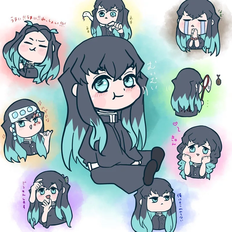 Muichirou ngầu trong những tạo hình mạnh mẽ và cuốn hút