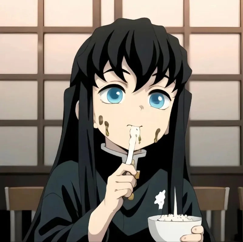 Muichiro avatar chibi dễ thương và độc đáo