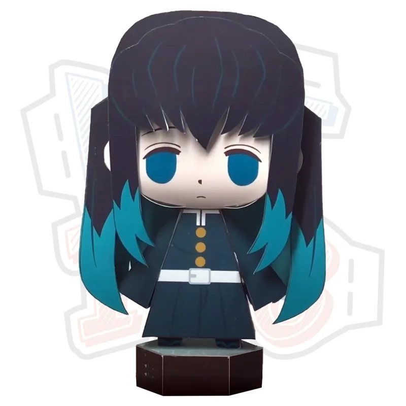 Chibi muichiro tạo hình đầy ấn tượng và dễ vẽ