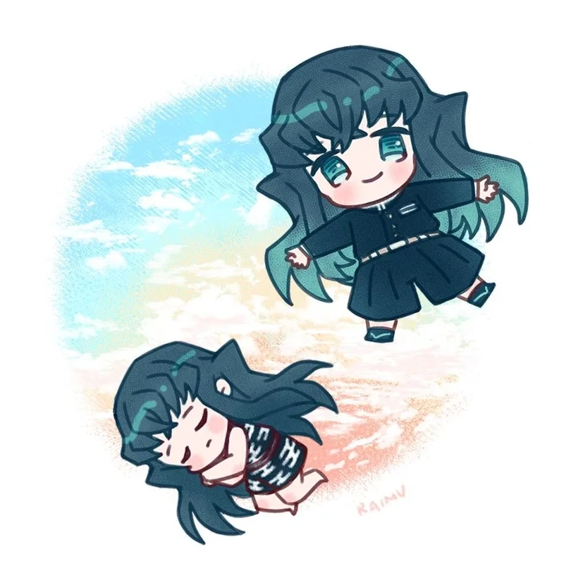 Tokitou muichirou chibi cute sẽ làm bạn tan chảy ngay lập tức