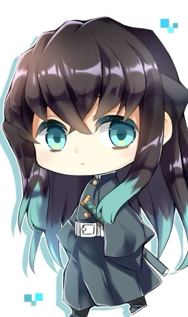 Tokito muichirou chibi tạo hình dễ thương và đầy cá tính