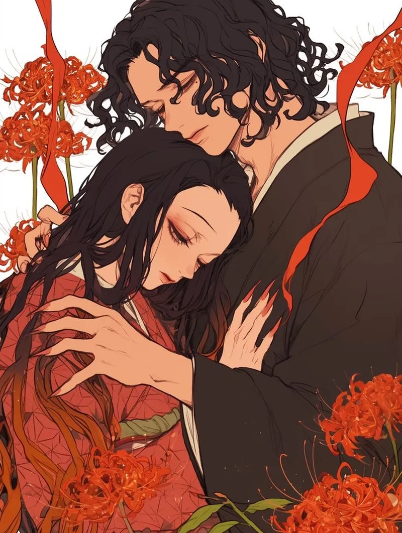 Phản ứng bất ngờ với Muzan x Nezuko