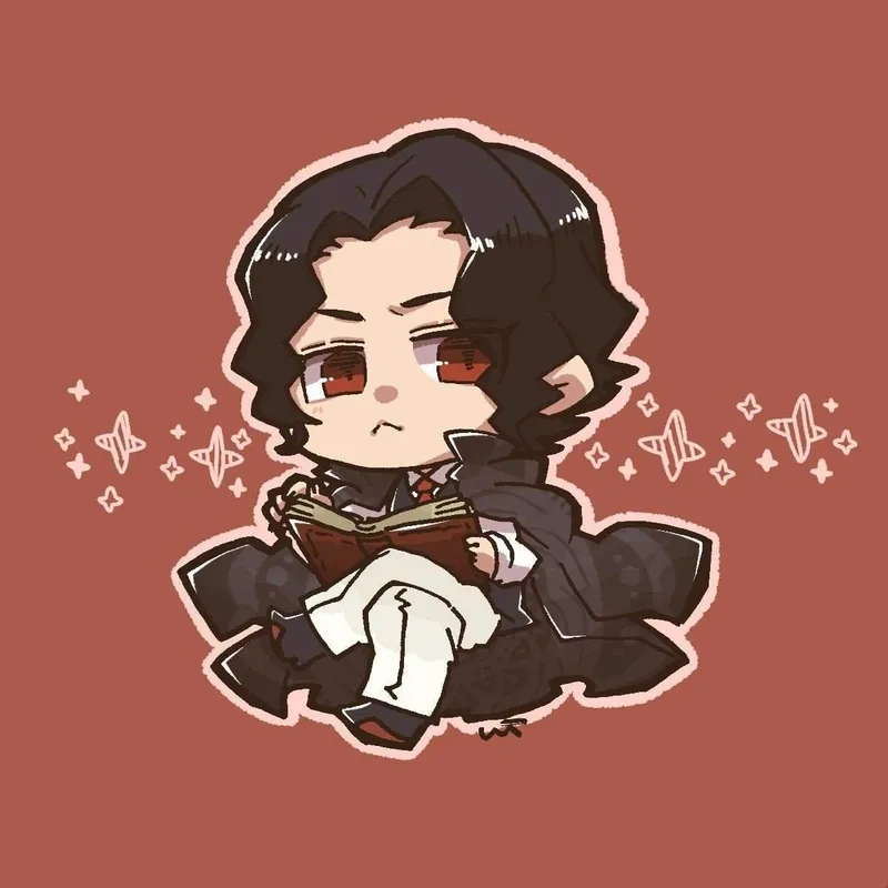 Mẫu sticker hot nhất tuần Muzan chibi