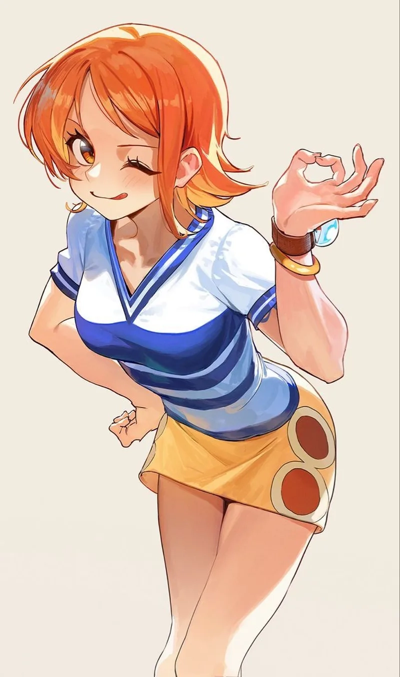 Cùng chiêm ngưỡng vẻ đẹp của OnePiece Nami qua từng tập phim