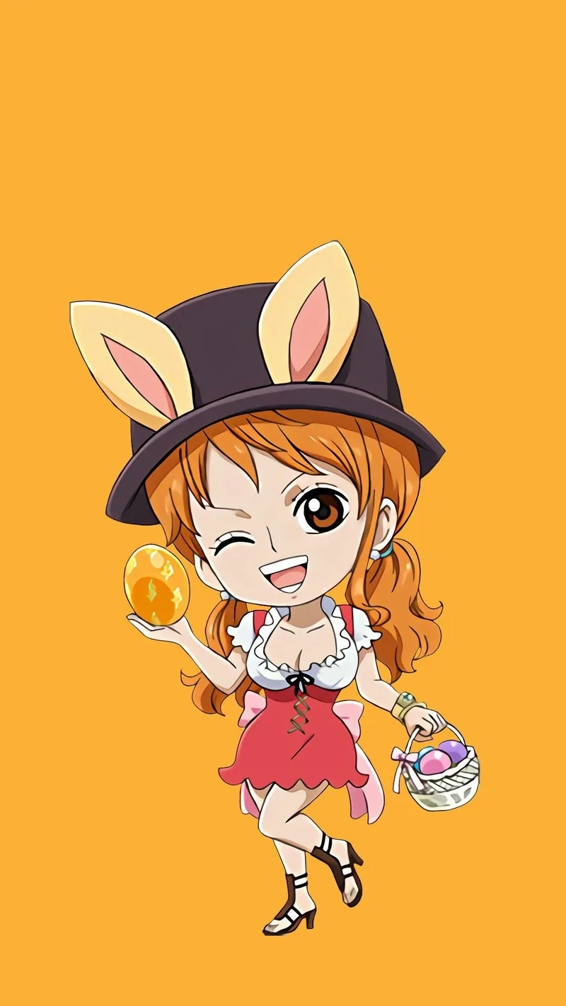 Hình ảnh chibi Nami siêu đáng yêu khiến fan gục ngã
