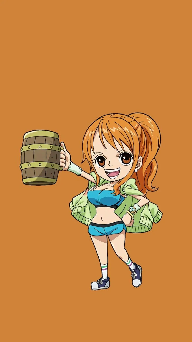 Thiết kế đáng yêu của Nami chibi hút mắt người nhìn