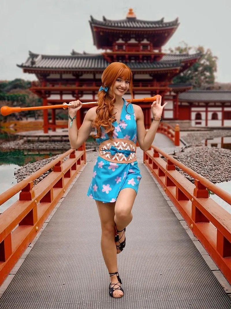 Gợi cảm và cá tính trong Nami cosplay sexy