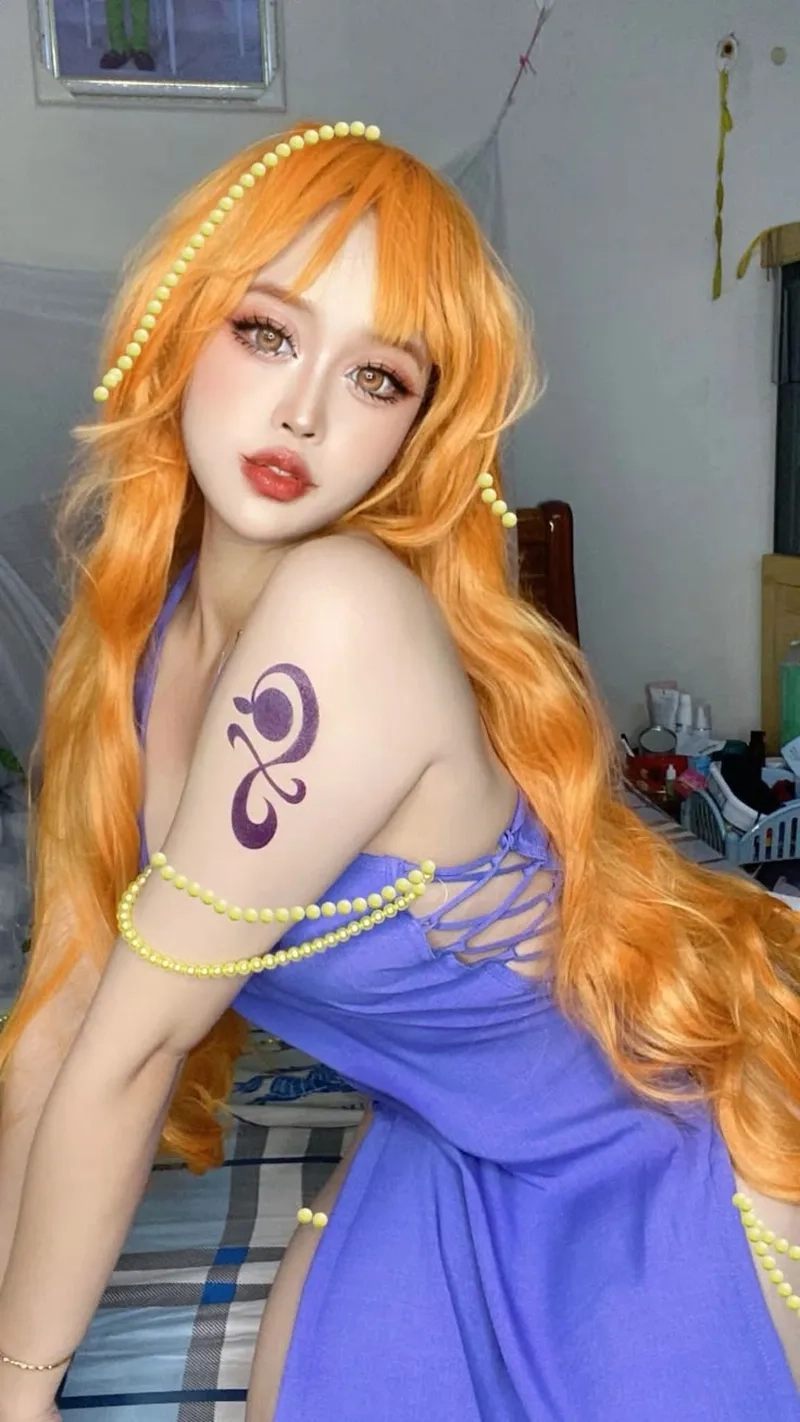Phong cách cổ trang kết hợp hiện đại trong Nami Wano cosplay