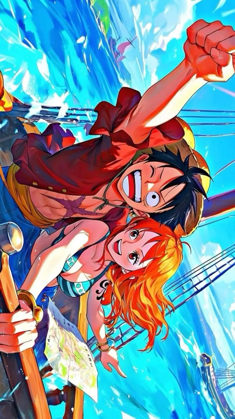Cùng Luffy và Zoro đồng hành với One Piece Luffy Zoro Nami