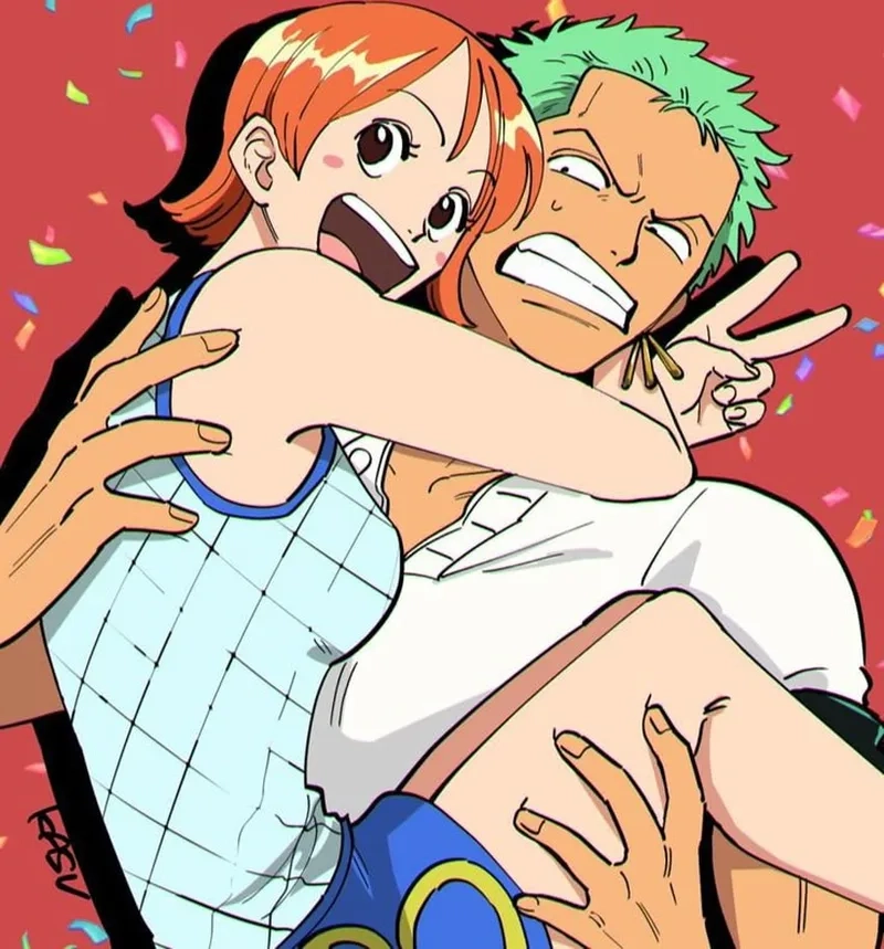 Fan tranh cãi về mối quan hệ One Piece Zoro Nami