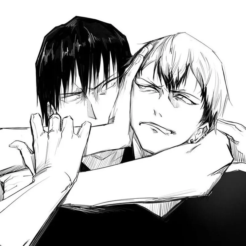 Ảnh fanart Naoya Zenin x Toji thu hút hàng ngàn lượt chia sẻ
