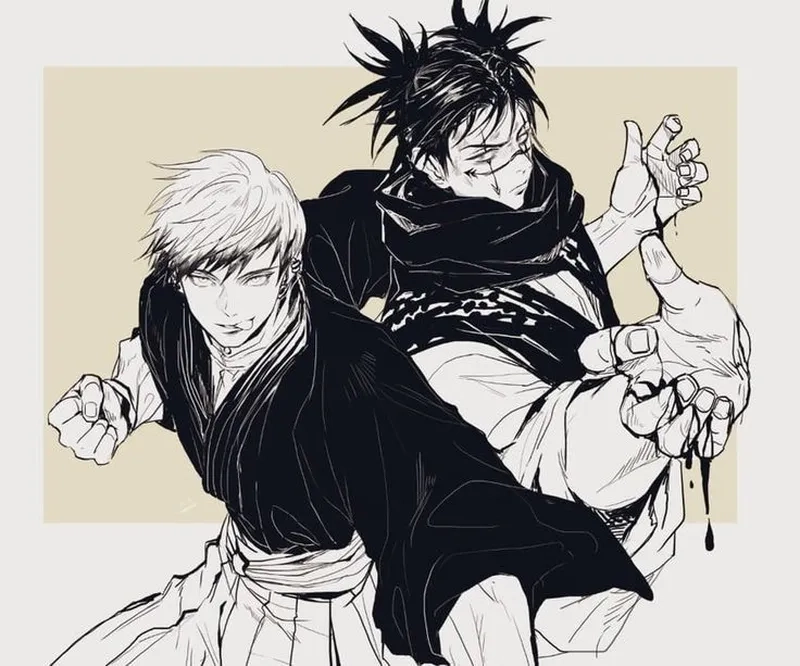 Mãn nhãn trận chiến giữa Naoya Zenin vs Choso qua fanart