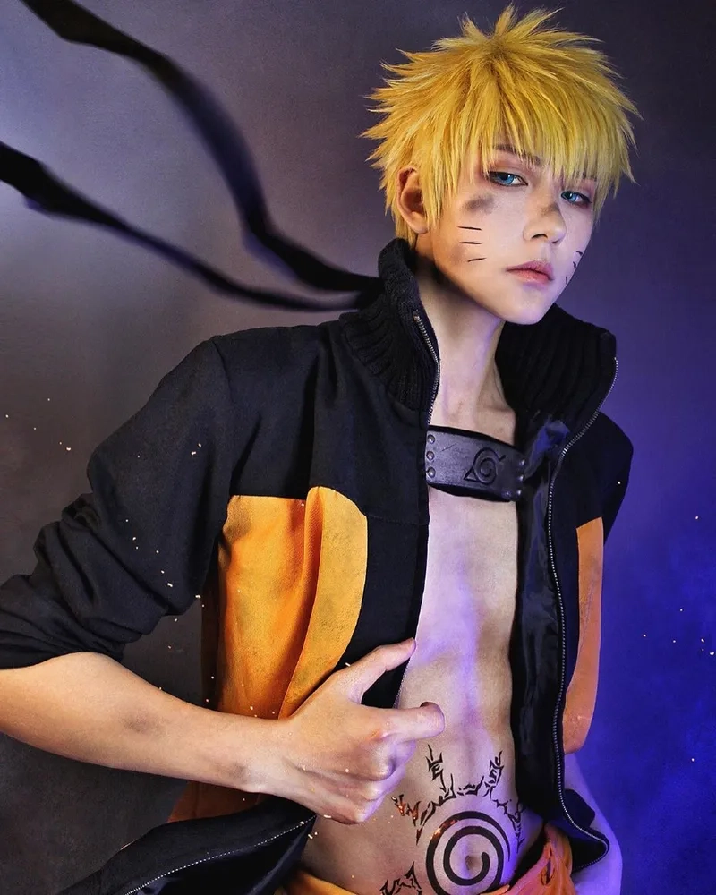 Cosplay anime Naruto thể hiện phong cách cực ngầu