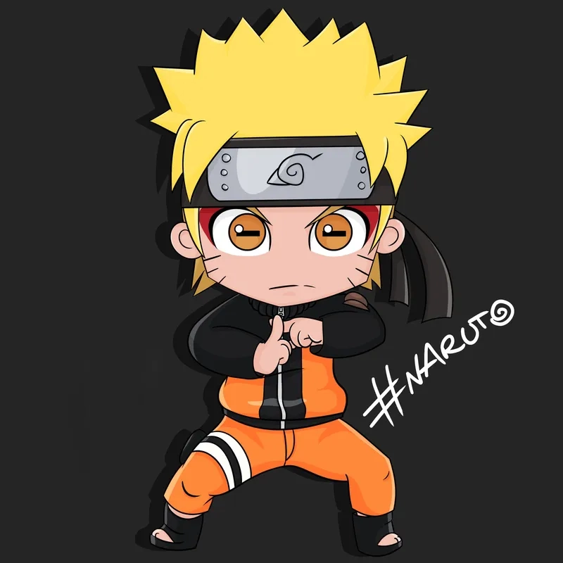 Naruto chibi cute làm say lòng fan với vẻ ngọt ngào