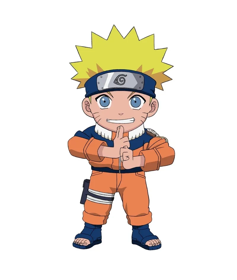 Avatar Naruto chibi siêu đáng yêu cho mạng xã hội