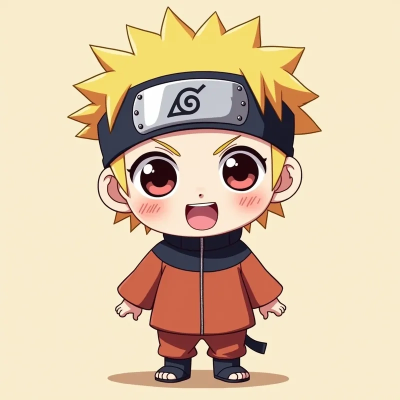 Naruto chibi ngầu trong những bức ảnh đầy phong cách