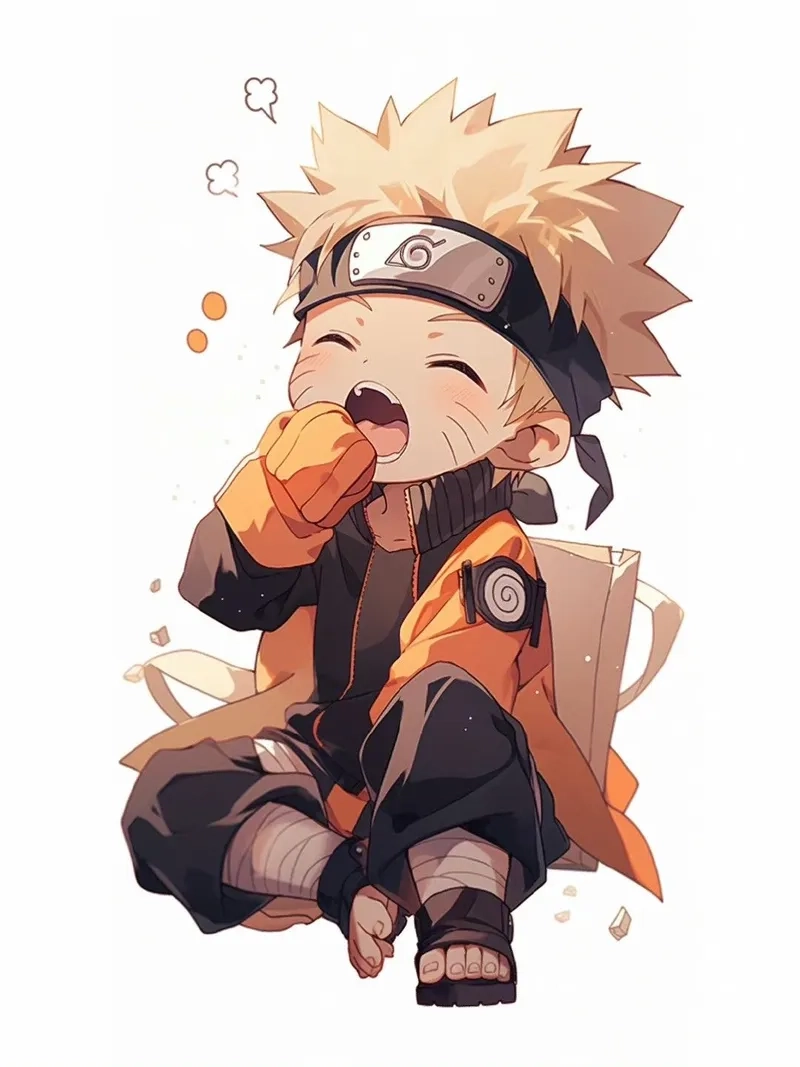 Sasuke Naruto chibi siêu cool trong những bức ảnh đặc biệt