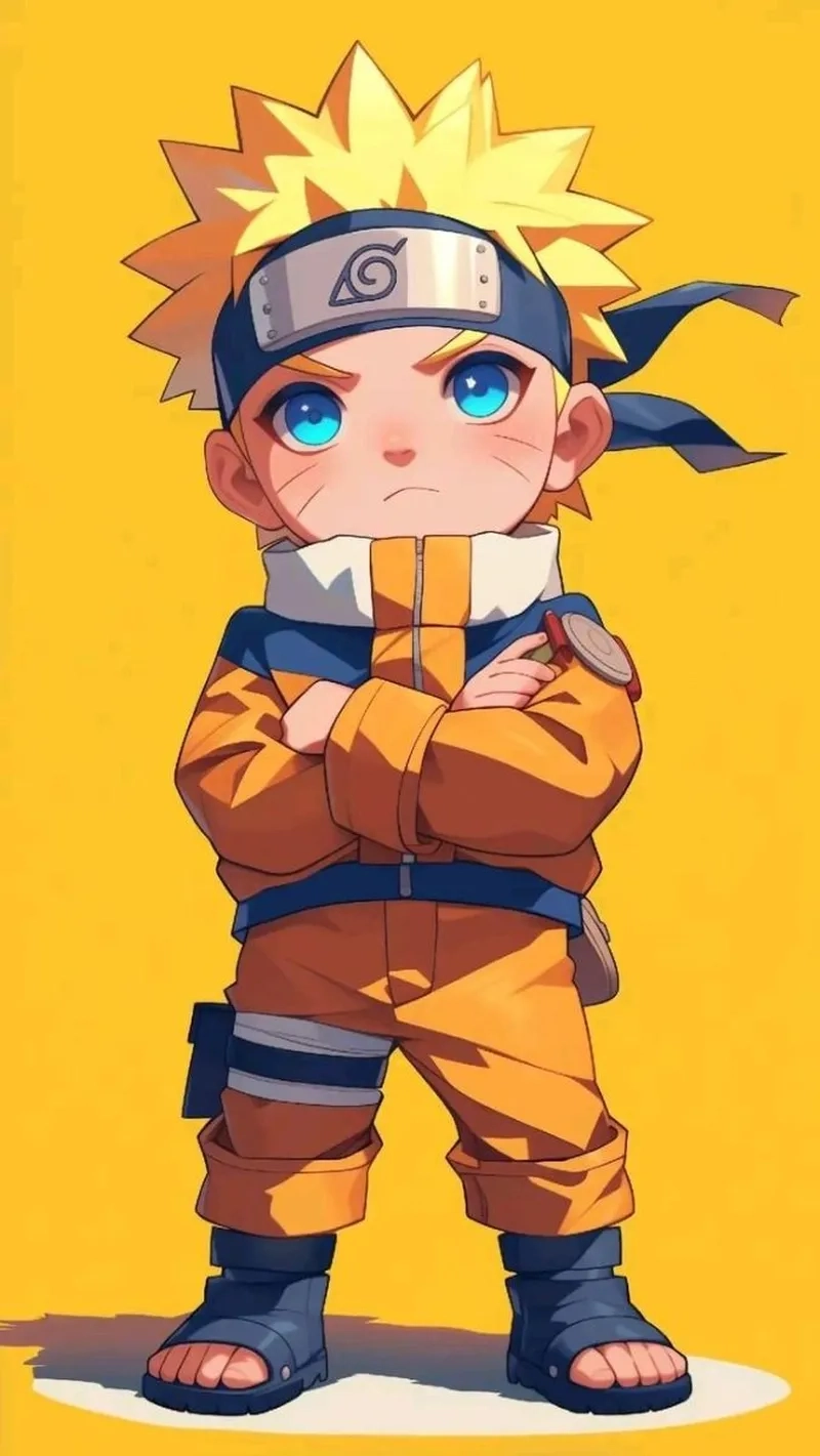 Uzumaki Naruto chibi dễ thương làm xao xuyến lòng fan