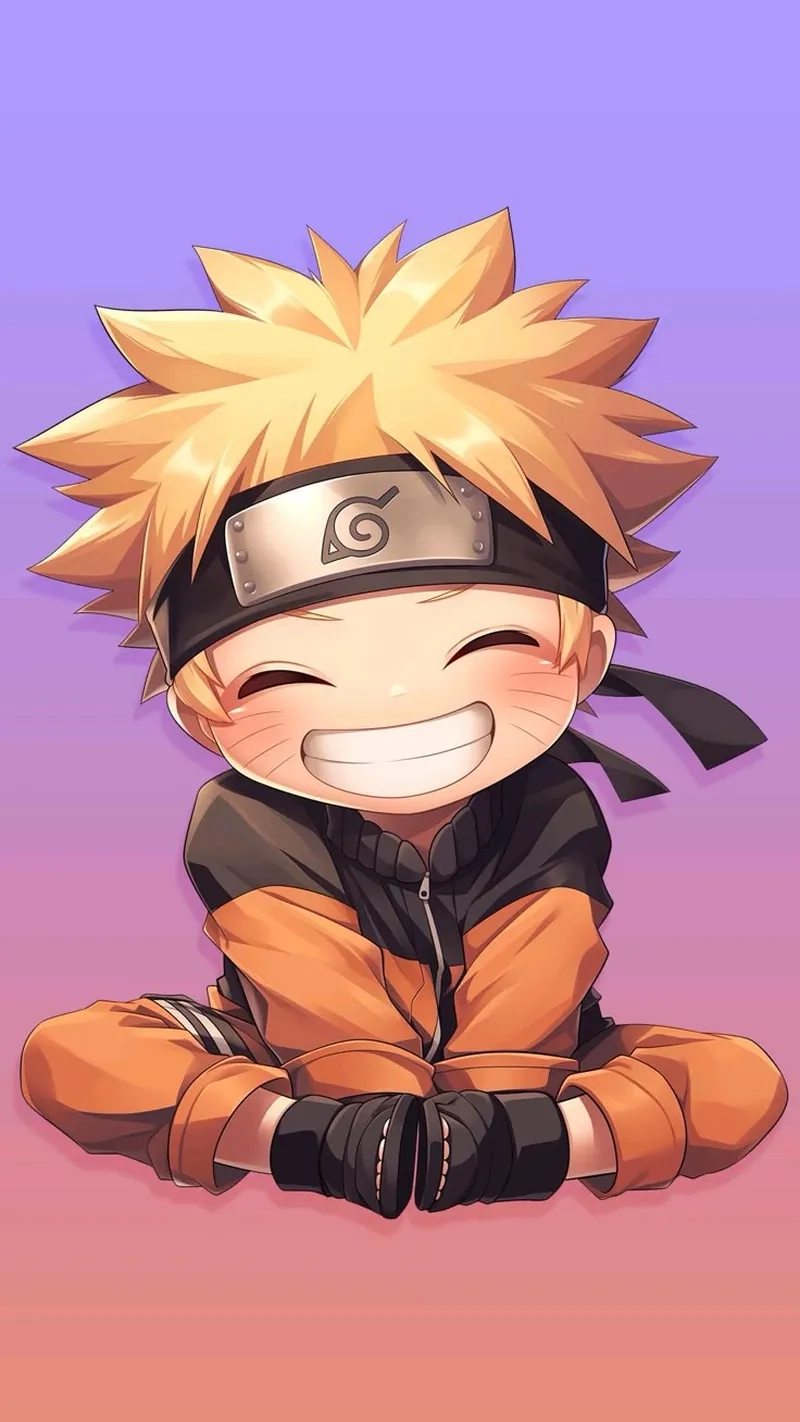 Ảnh của Naruto chibi cực kỳ dễ thương và ngộ nghĩnh