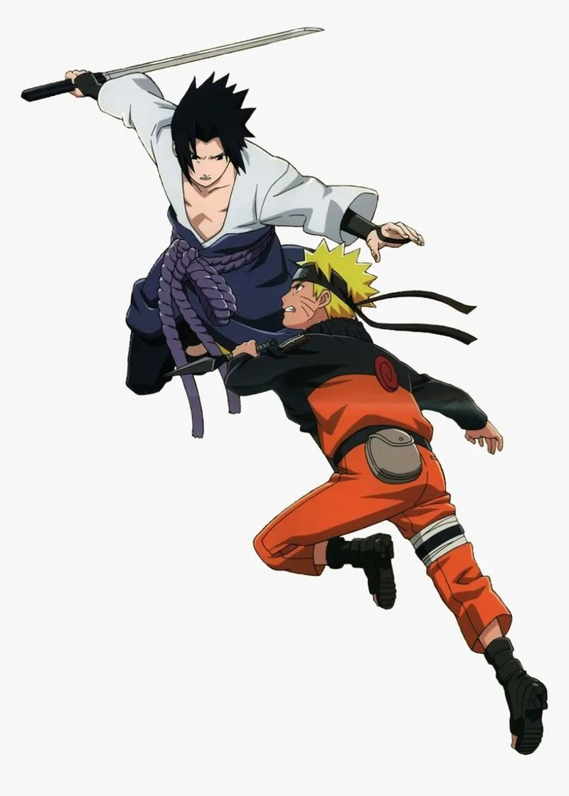 Naruto x Sasuke h tình bạn đẹp mãi với thời gian qua những bức ảnh