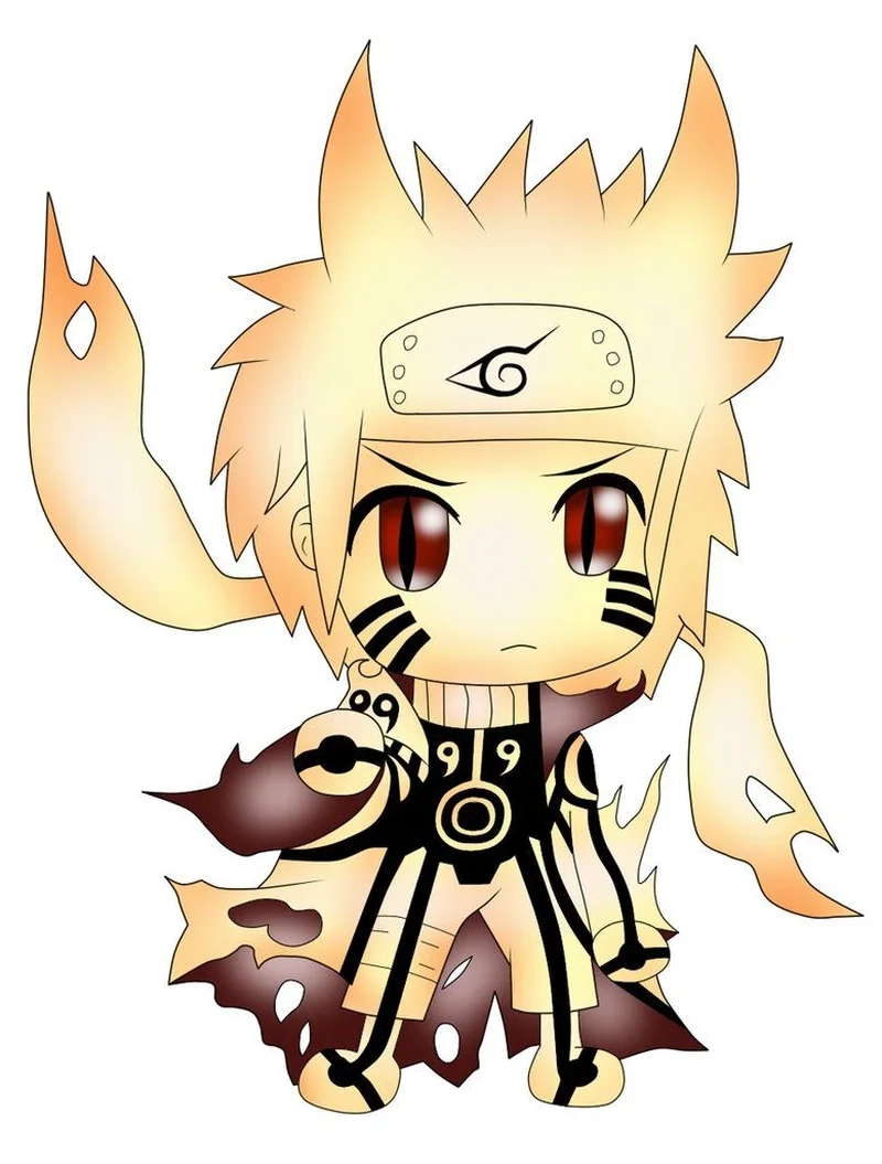 Cách vẽ naruto chibi cho người mới bắt đầu cực kỳ đơn giản