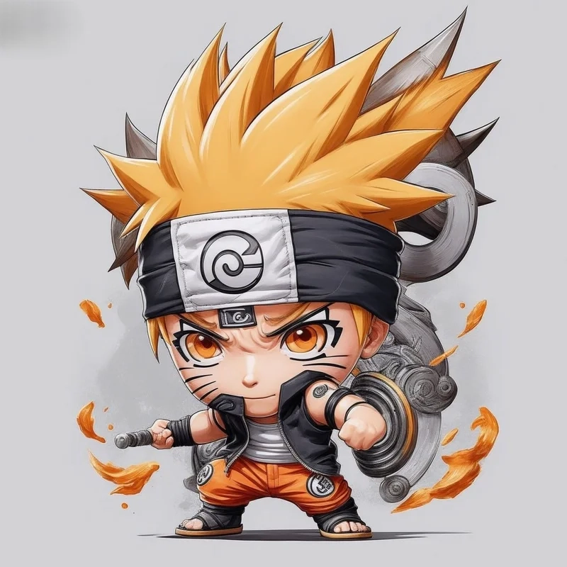 Cute ảnh naruto chibi làm cho không gian của bạn thêm sinh động