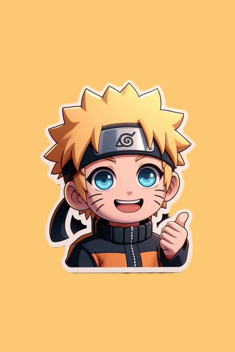 Naruto chibi ngầu mang đến phong cách khác biệt và đầy cuốn hút