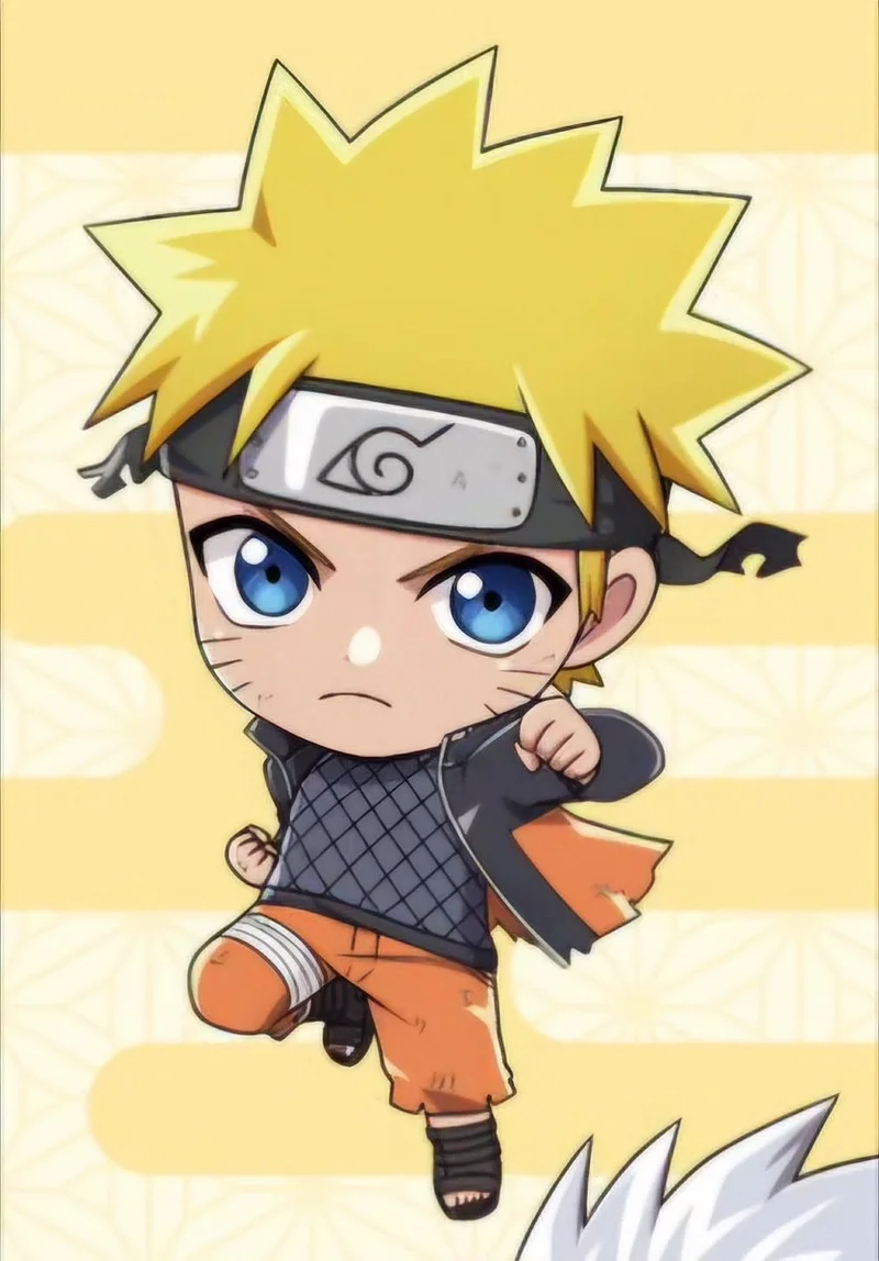 Vẽ naruto chibi đơn giản cho những ai muốn thử sức với việc vẽ