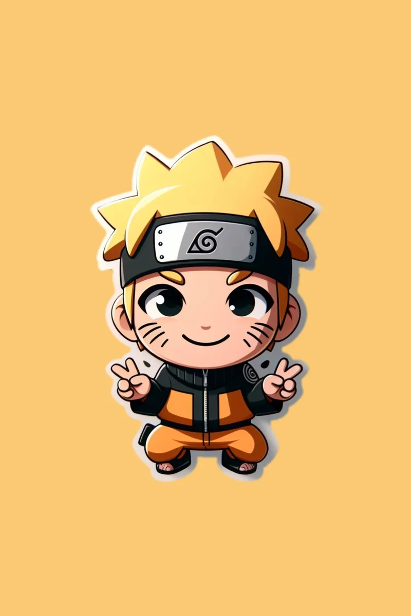 Vẽ naruto lục đạo chibi dễ dàng với các hướng dẫn đơn giản