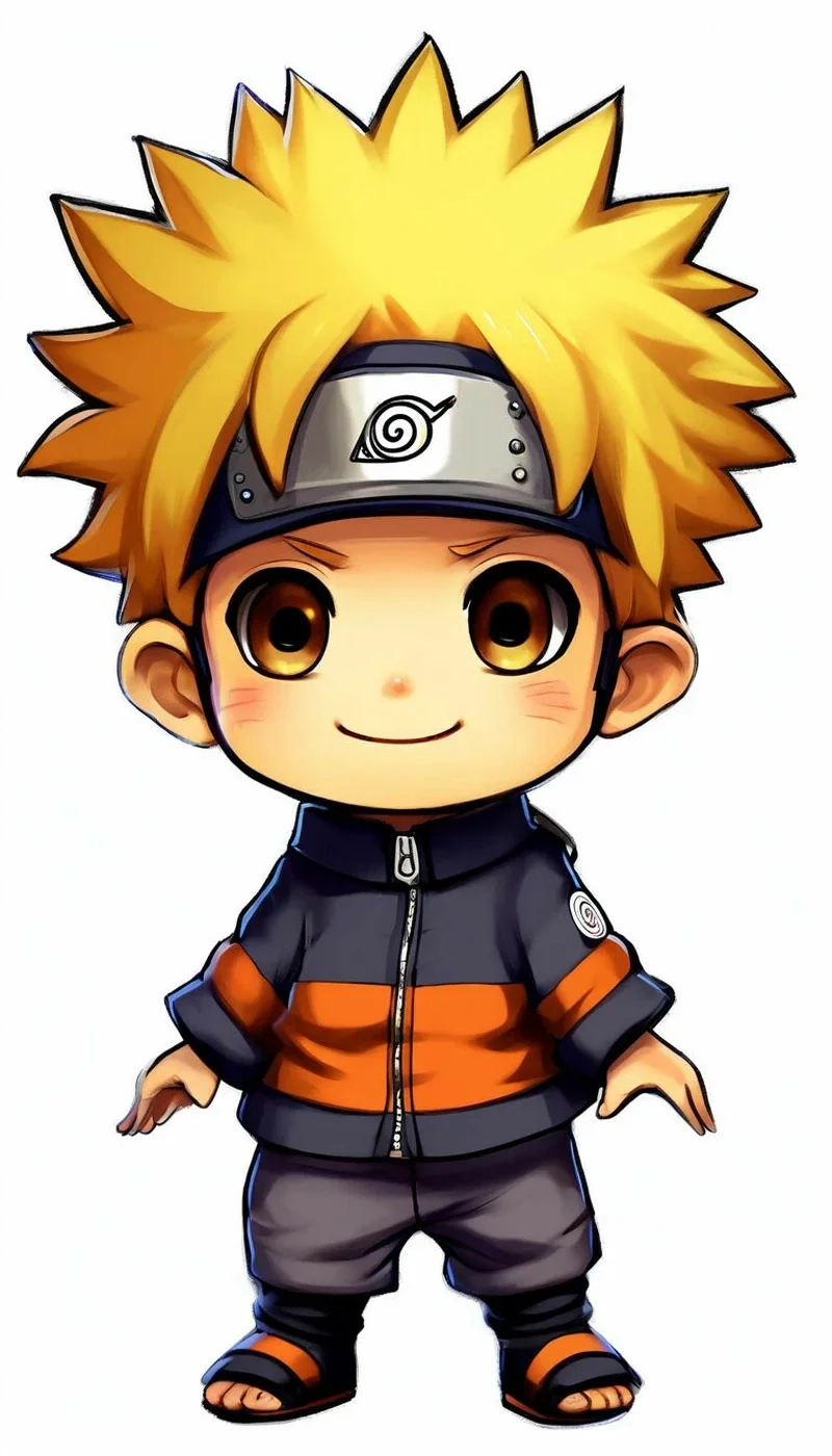 Hình vẽ naruto chibi dễ thương sẽ làm bạn thích mê