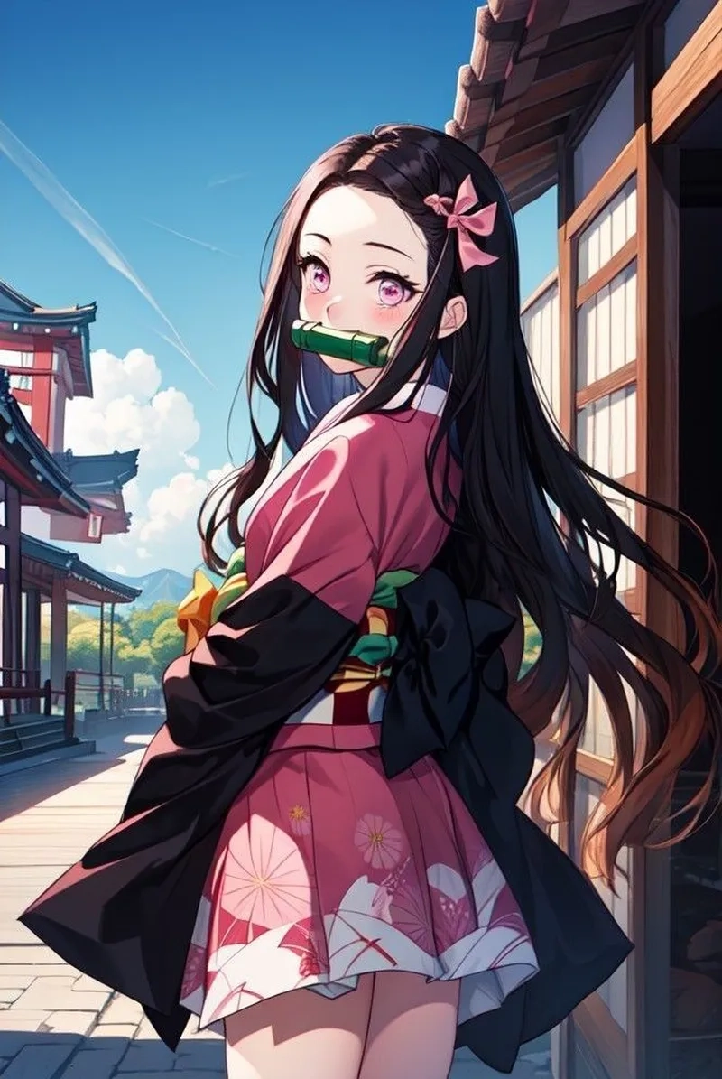 Những khoảnh khắc ấn tượng trong phim anime Nezuko đang chờ đón bạn