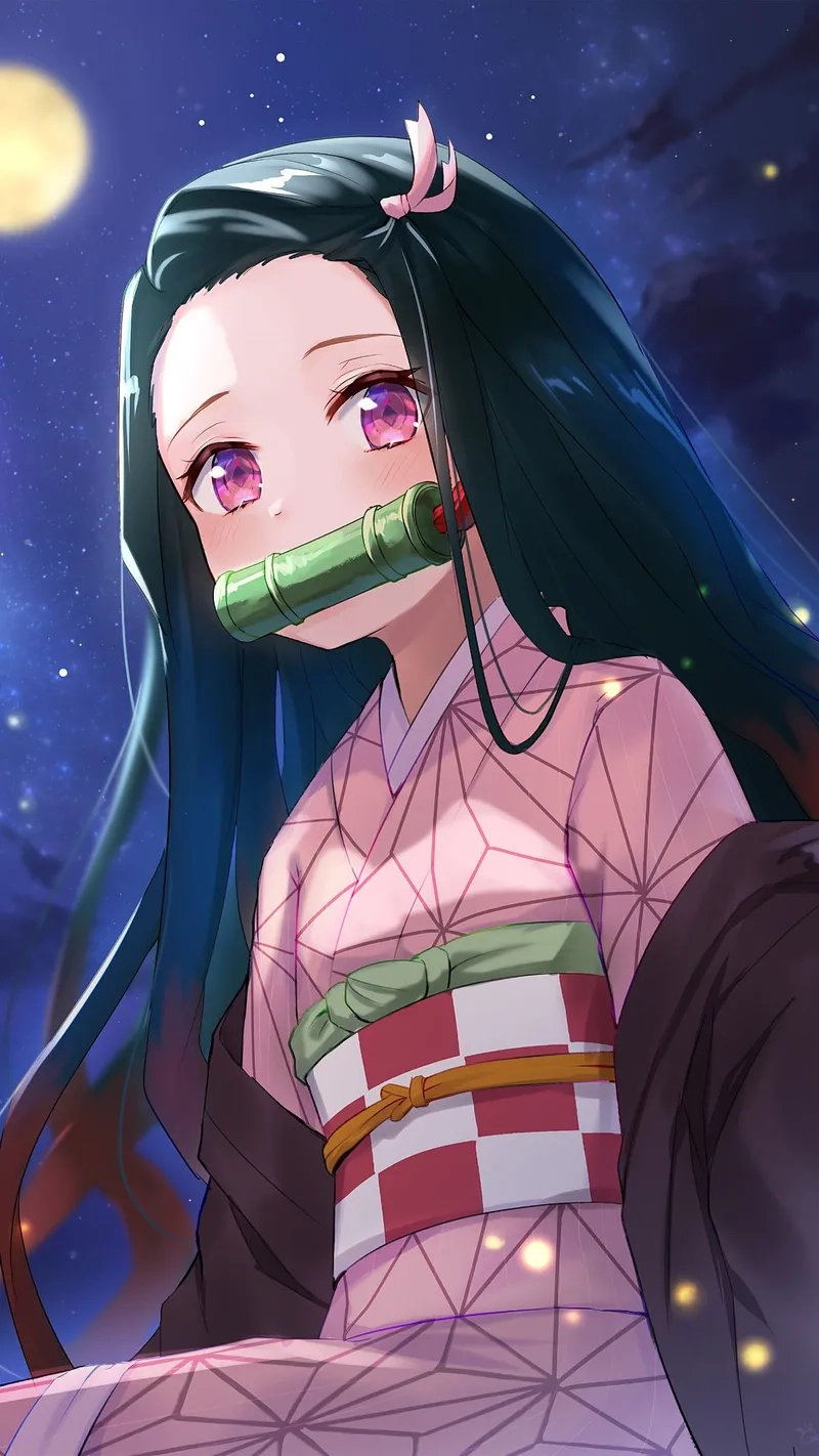 Nezuko Kamado cute trong từng khung hình sẽ làm bạn yêu thích