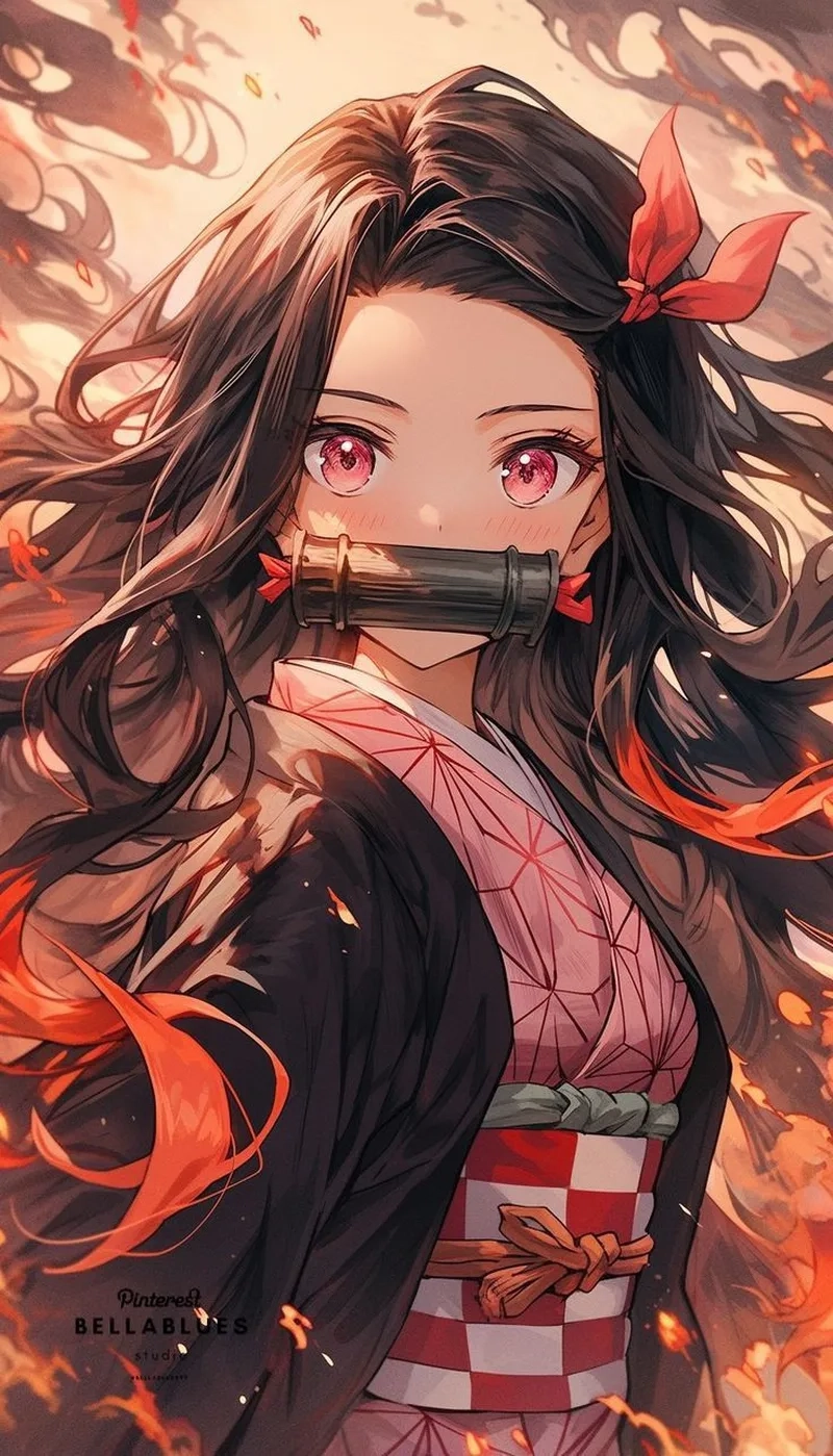 Nezuko cute biểu tượng đáng yêu trong thế giới anime