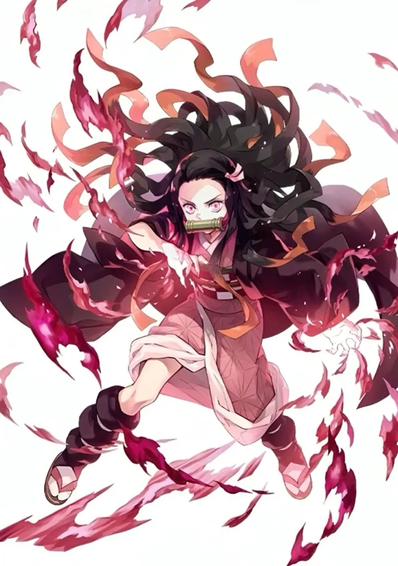 Hình Nezuko dễ thương và đáng yêu, tải ngay về điện thoại