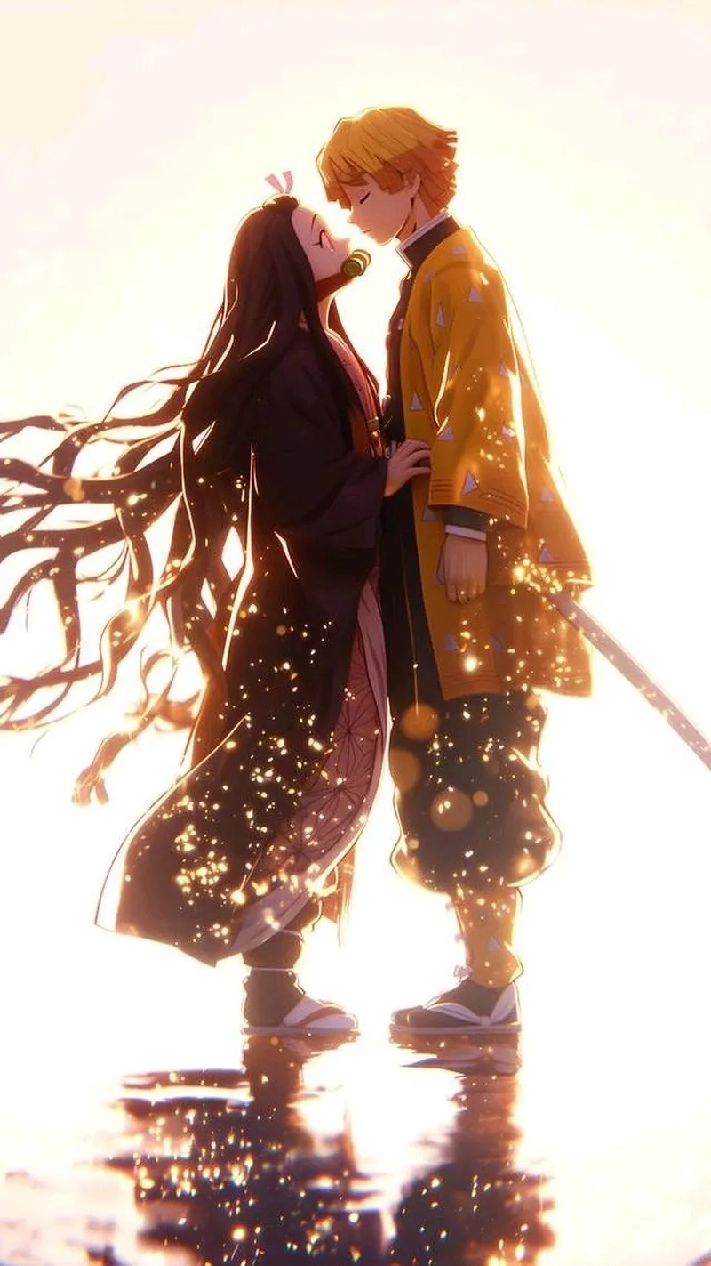 Nezuko x Zenitsu luôn khiến fan yêu thích không ngừng