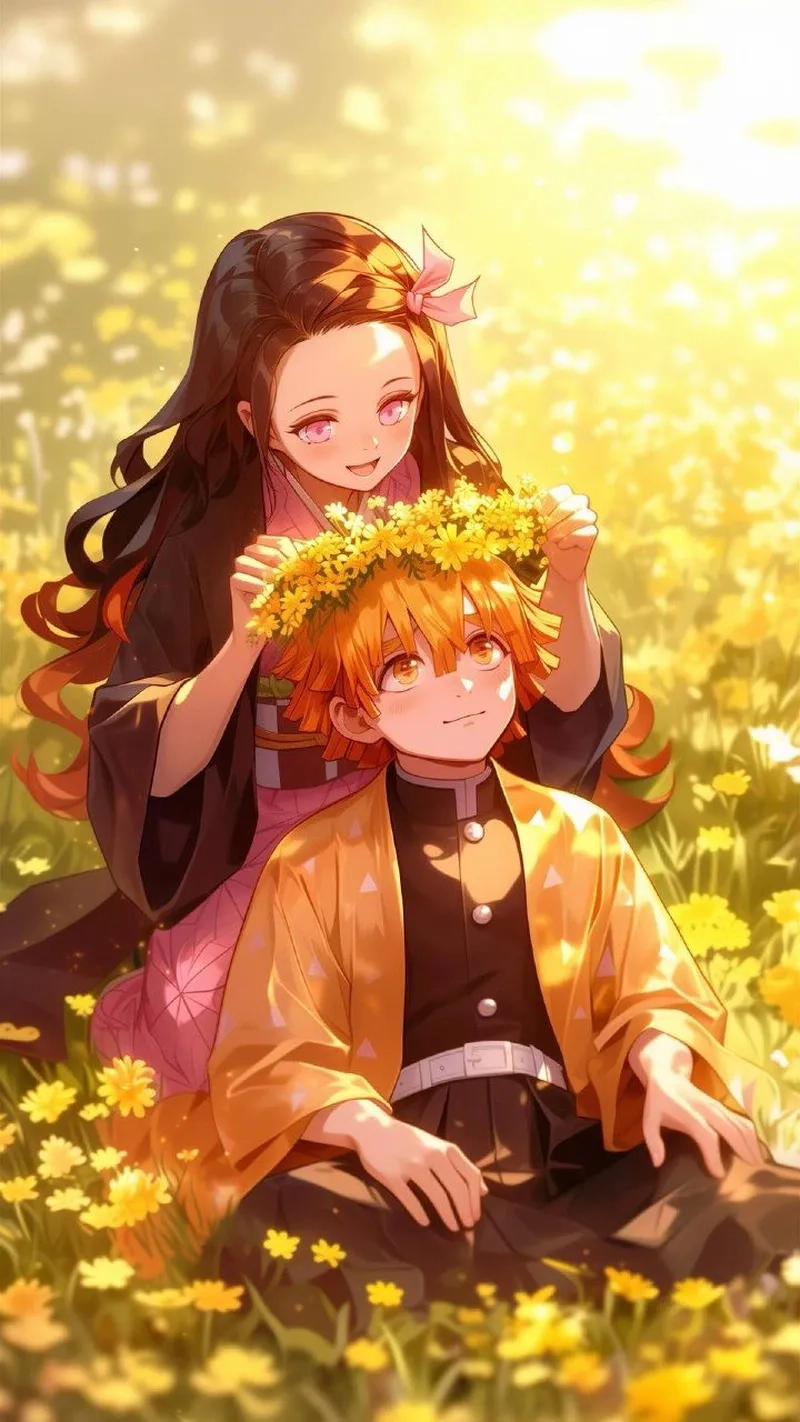 Nezuko and Zenitsu greatm8 là một trong những cặp đôi yêu thích